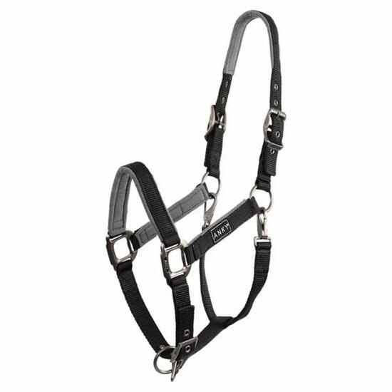 Licol pour cheval en cuir ANKY Grooming
