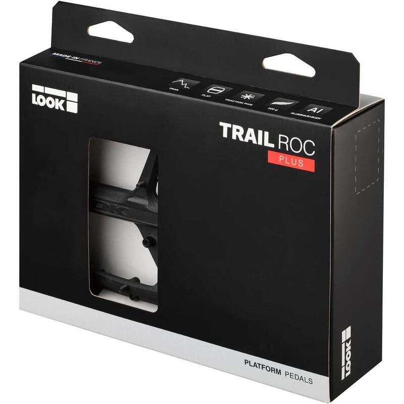 Pedale Outdoor platforma TRAIL ROC PLUS (New) - negru