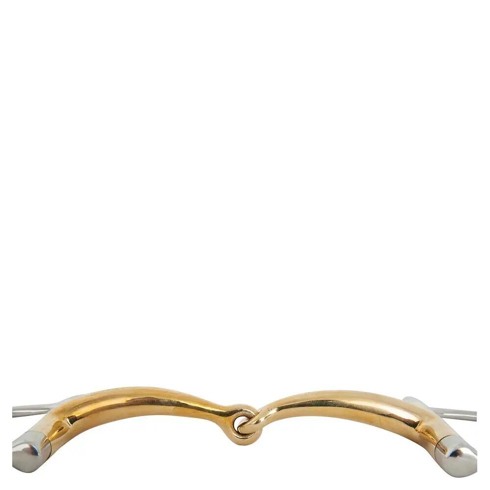 Bocado Verdun para caballo de una raza, curvo BR Equitation Soft Contact 2/2