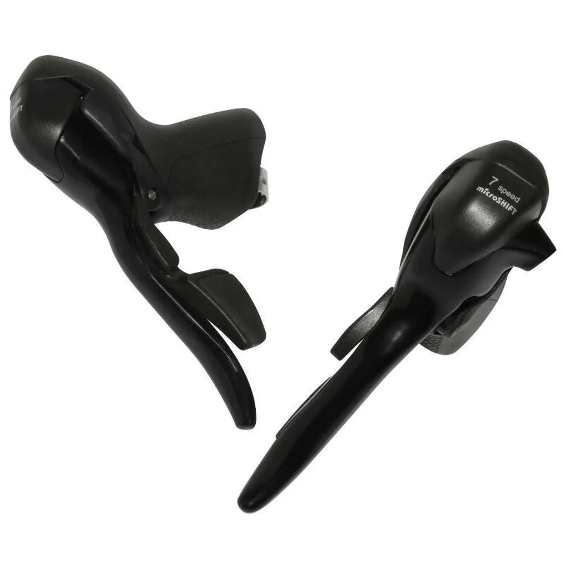 Dreifacher Alu-Schalthebel für die Straße, Shimano-kompatibel Microshift 1/1