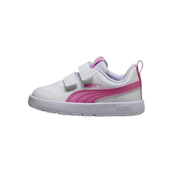Basket Basse Enfant à Scratches Puma Courtflex V3 V inf