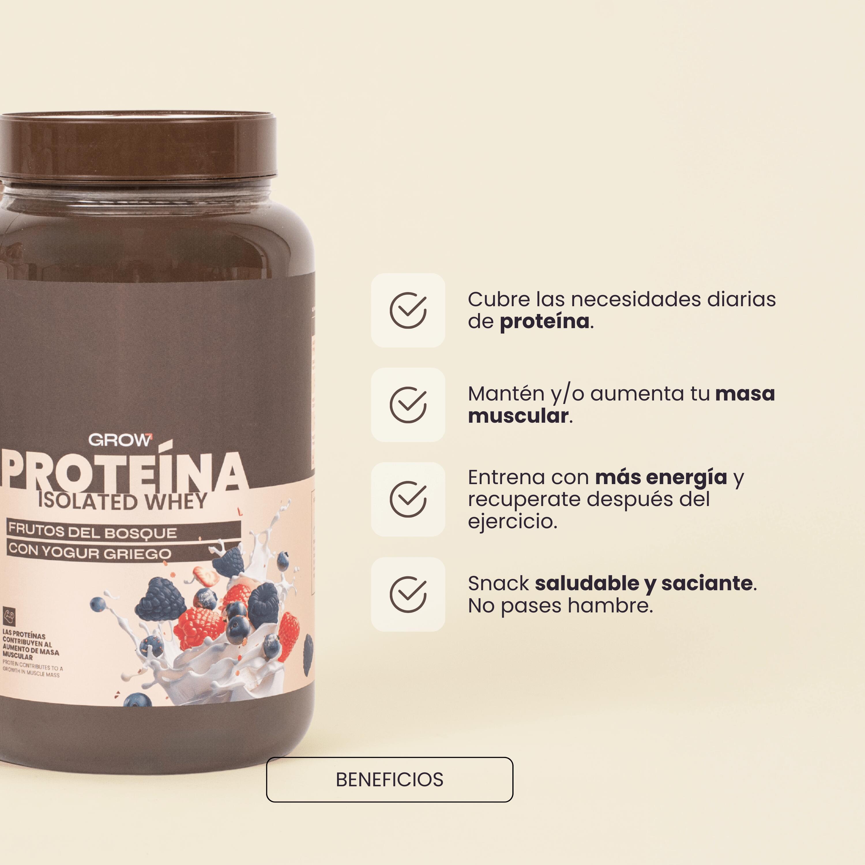Proteína Frutos del Bosque con Yogur Griego 4/7
