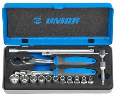 Unior 1/4" doppenset 16-delig