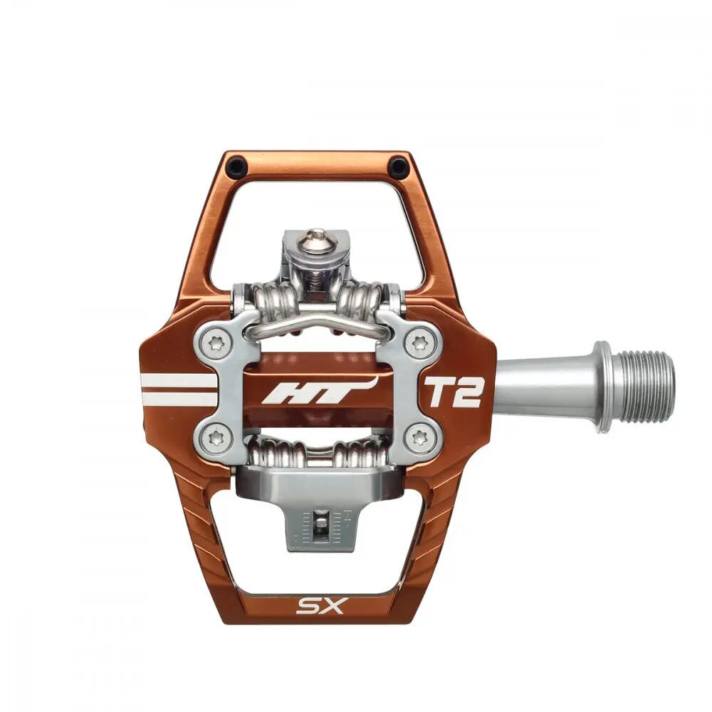 Pair of HT Components T2-SX Bronze Clipless Pedals