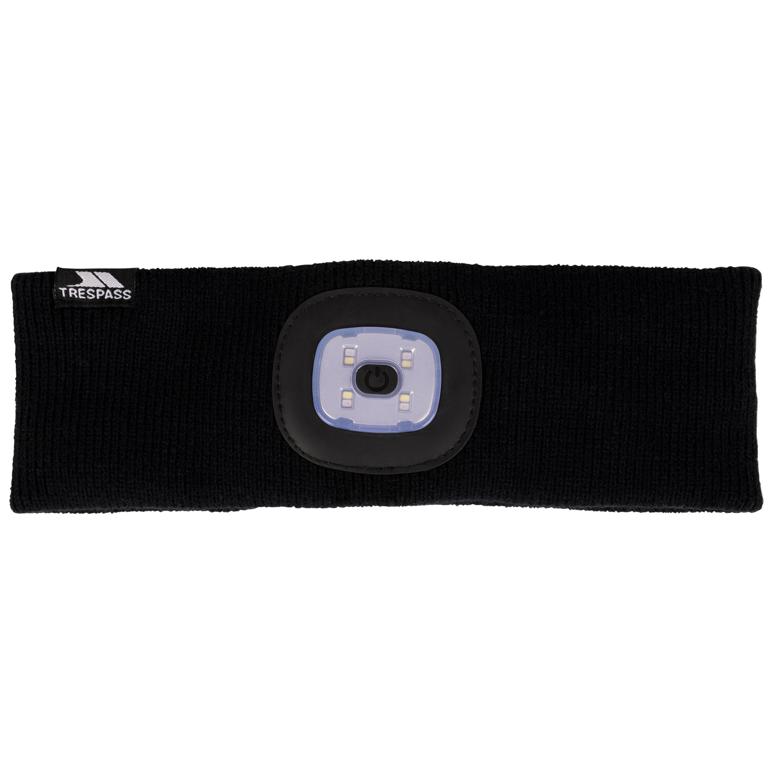 Trespass Osten - Bandă pentru cap cu lumină LED Neagră