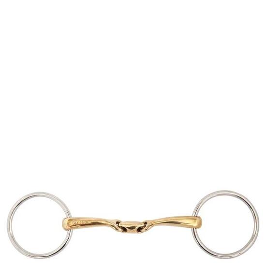 Mors double brisures pour cheval BR Equitation Soft Contact