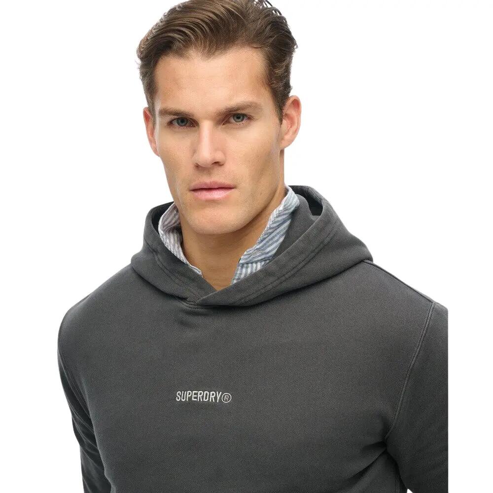 Sweatshirt à capuche et micro logo Superdry 4/4
