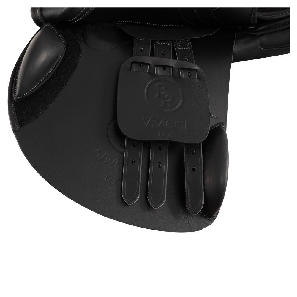 Leather jumping saddle for horses BR Equitation Viviani 3/3
