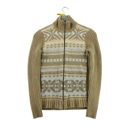 Dames beige wol en kasjmier vesten