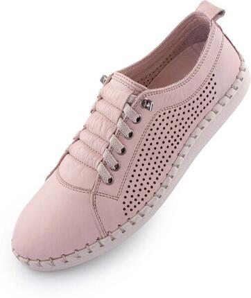 NELL Chaussures cuir femme Cameo rose 37