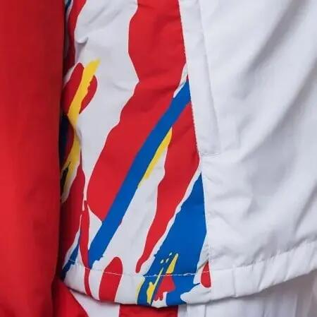 Trening Podium Feminin PEAK TeamROmania19 Alb/Rosu 4/5