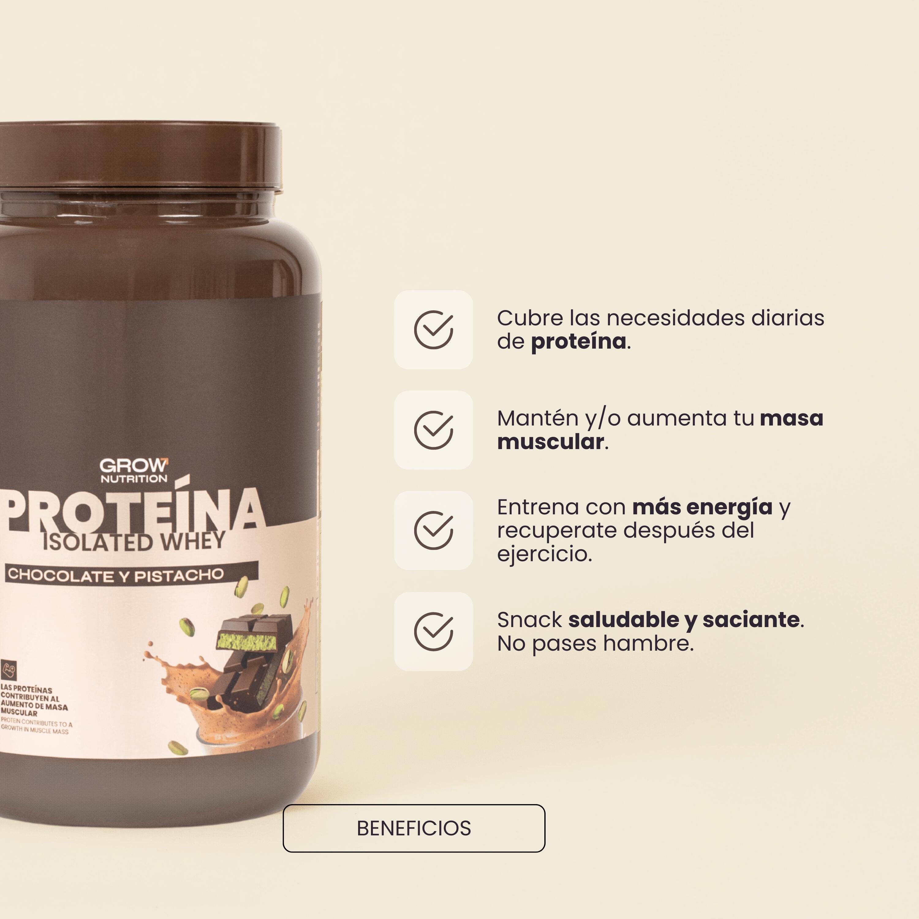 Proteína Chocolate y Pistacho 4/7