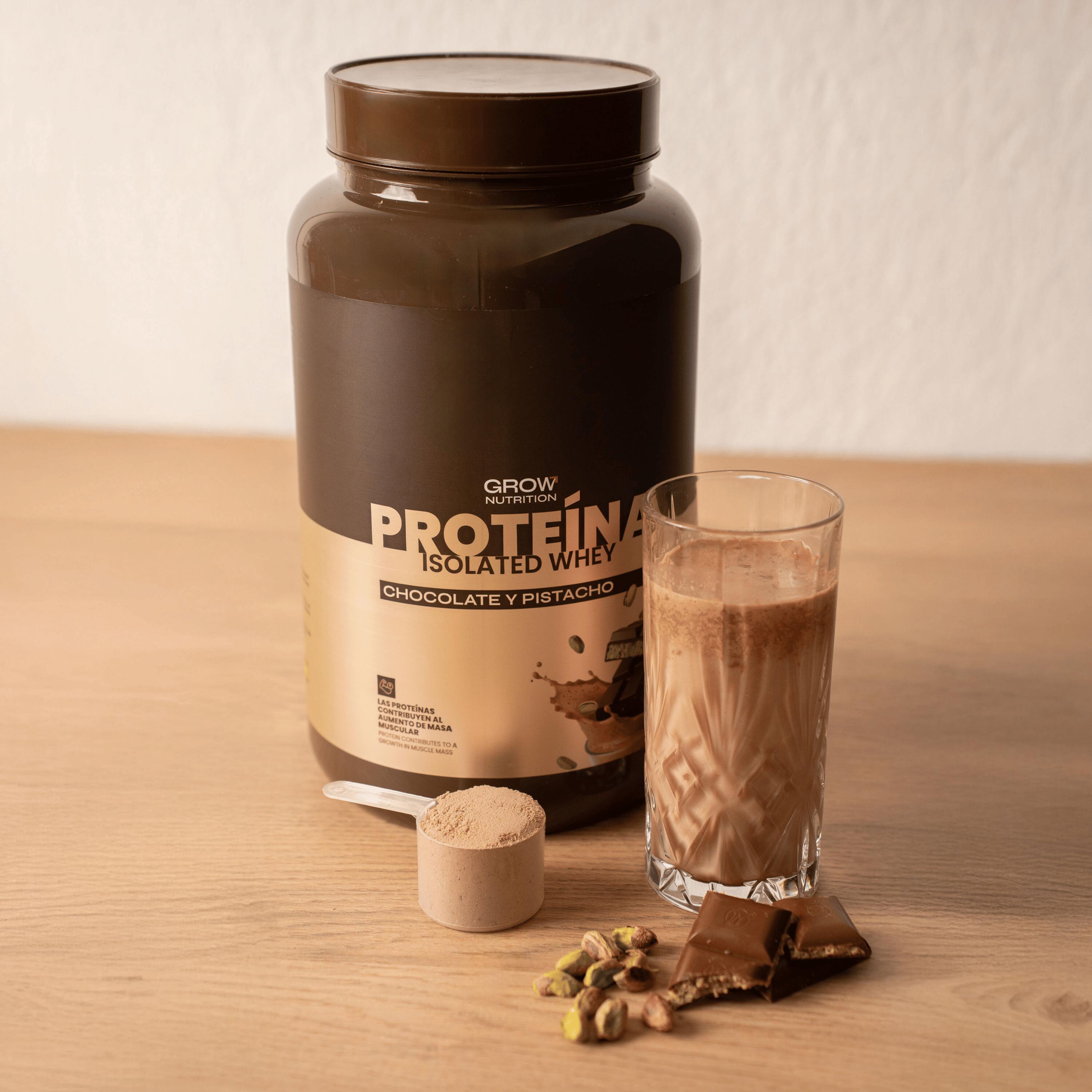 Proteína Chocolate y Pistacho 6/7