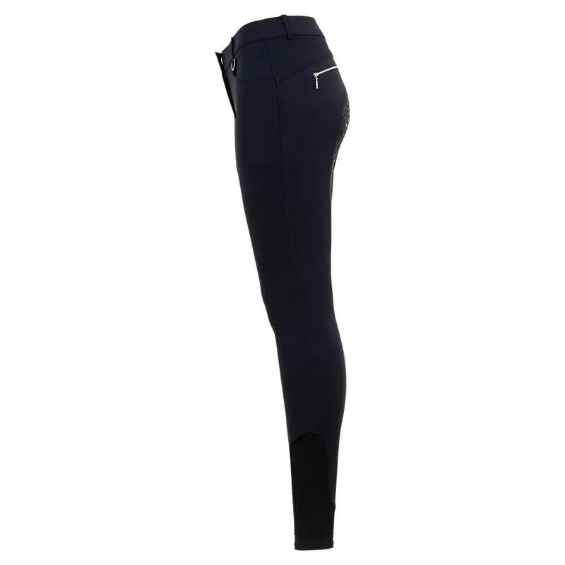 Pantalon echitație BR Equitation Maury cu grip complet pentru femei