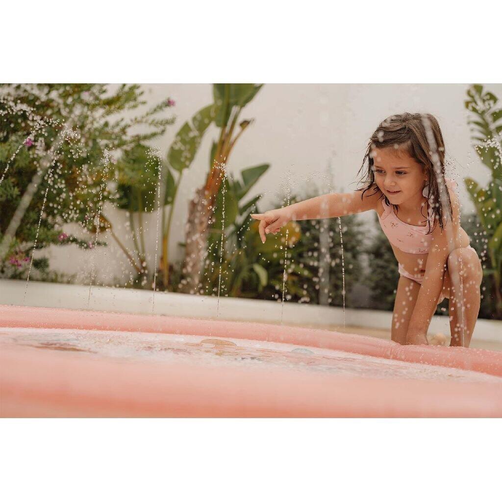 MANTA DE JUEGO CON ROCIADORES DE AGUA OCEAN ROSA PARA NIÑOS LITTLE DUTCH 6/7