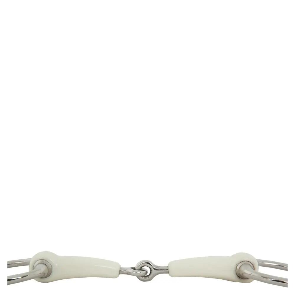 Mors olive pour cheval simple brisure combiné BR Equitation 2/2