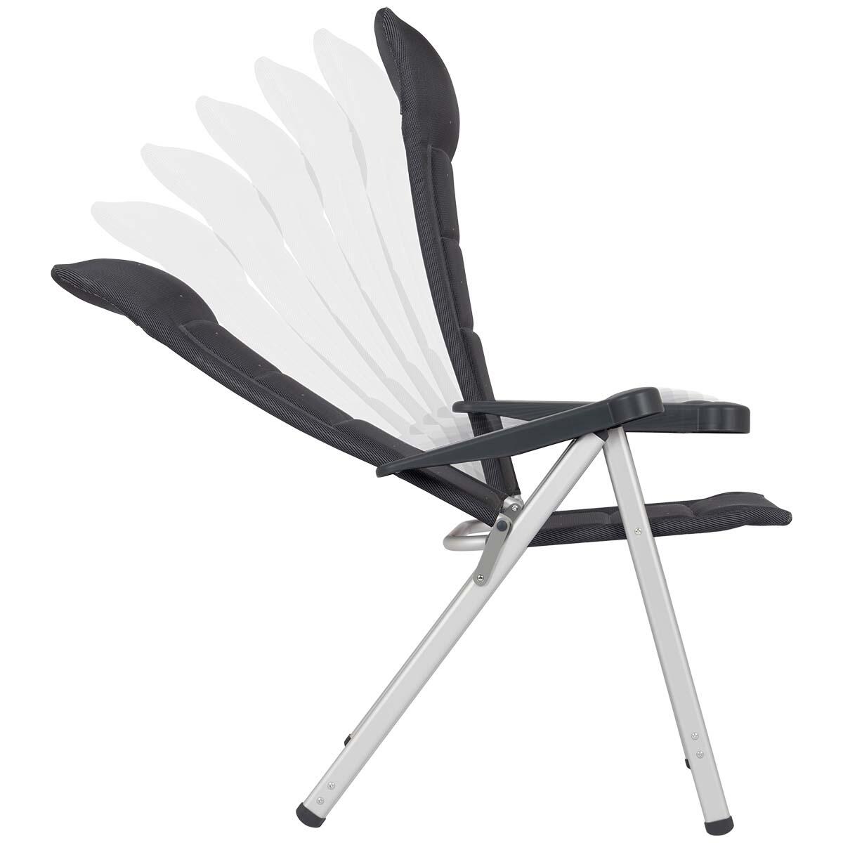 Silla reclinable - AL/240 - Deluxe - Gris oscuro 6/6