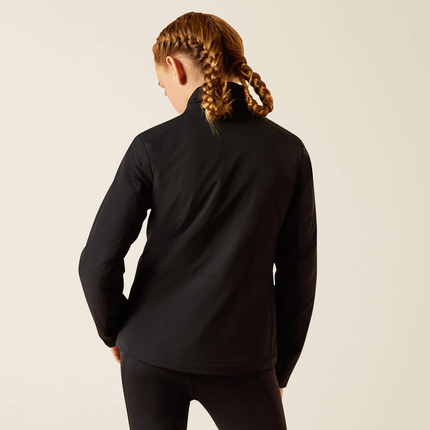 Veste équitation isolant full zip enfant Ariat Rion StretchShell 2/4