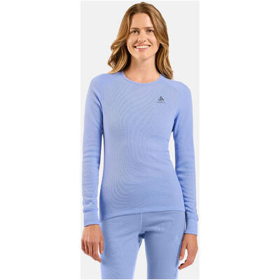 Dames thermisch functioneel longsleeve odlo active warm bl top crew neck