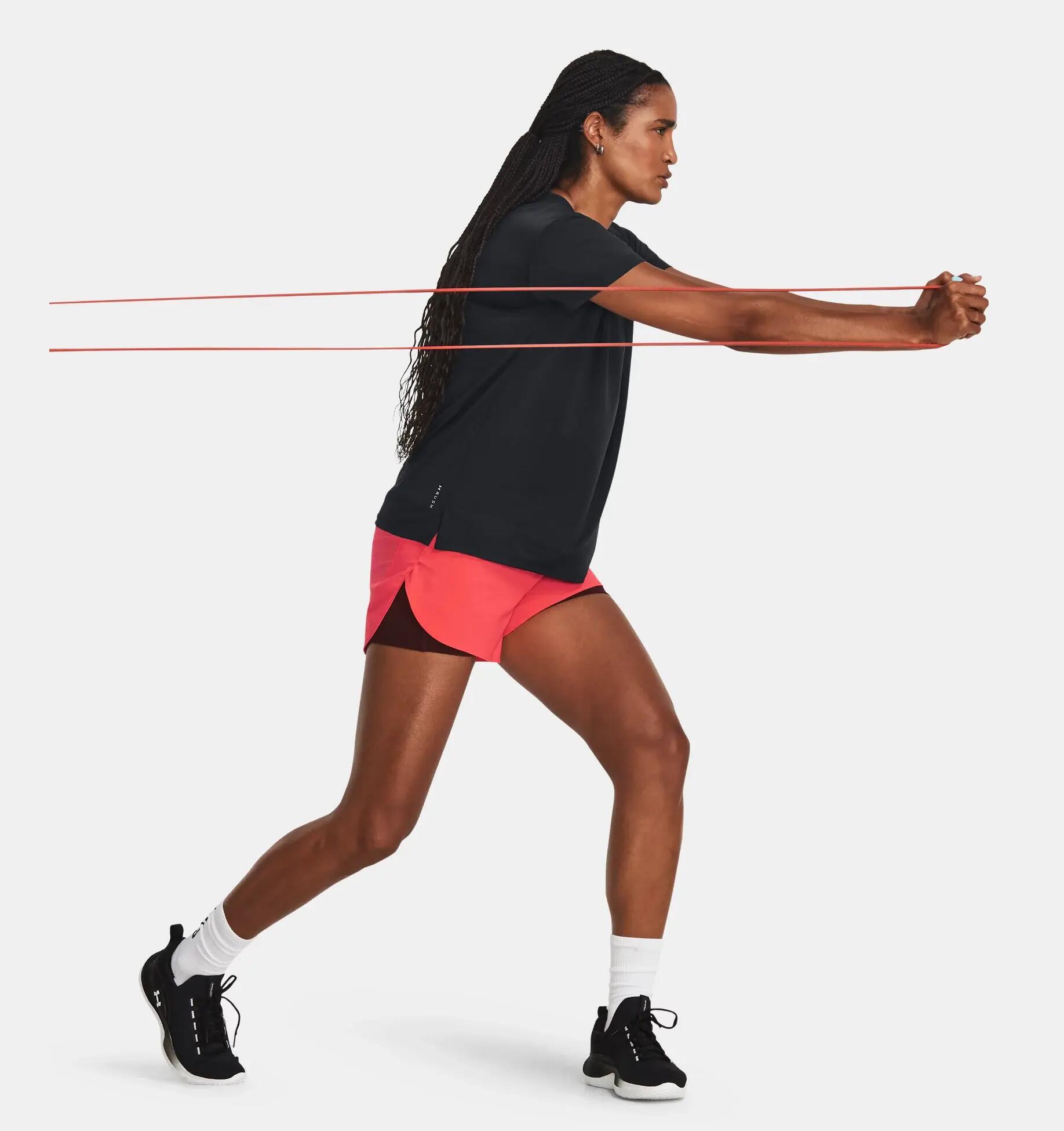T-shirt a manches courtes Under Armour Vanish Energy pour le yoga et le Pilates 5/7
