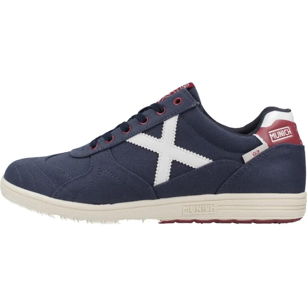 Scarpe Da Ginnastica Munich Modello G-3 Canvas Colore Blu 2/5