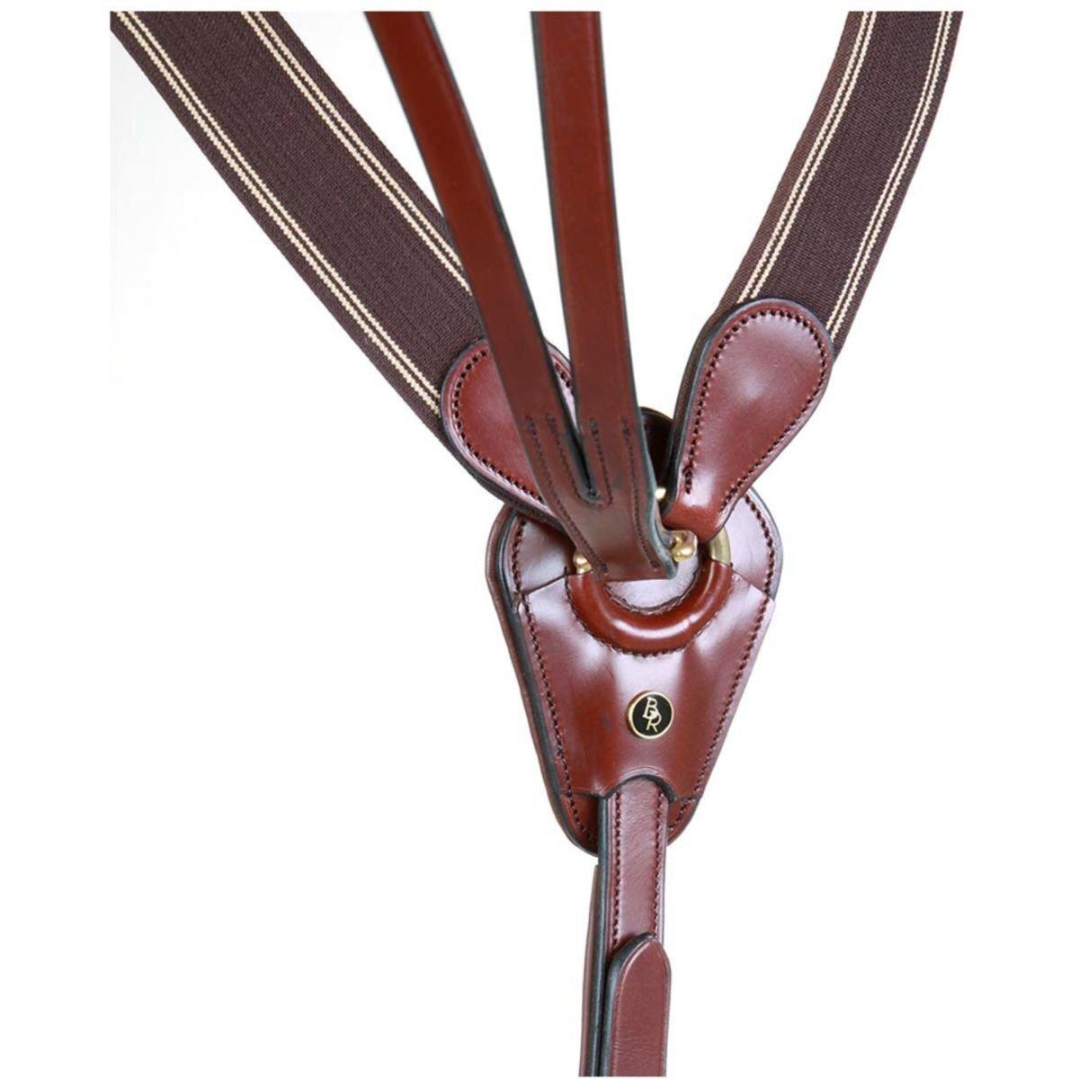 Collier de chasse pour cheval élastique avec martingale BR Equitation Taunton 2/2
