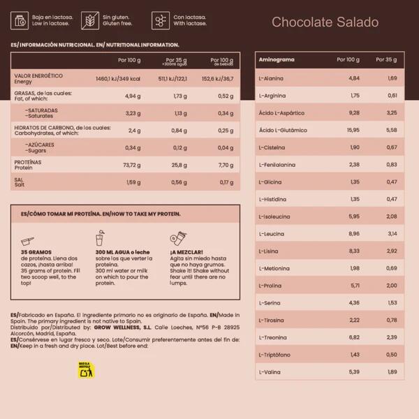 Proteína Chocolate Salado 2/7