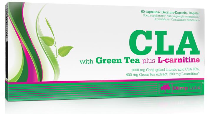 CLA z Green Tea plus L-carnitine Sport Edition Olimp- 60 Kapsułek