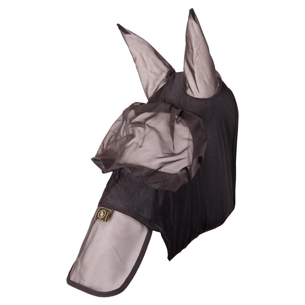 Maschera antimosche per cavalli con orecchie in rete e lycra BR Equitation 1/1