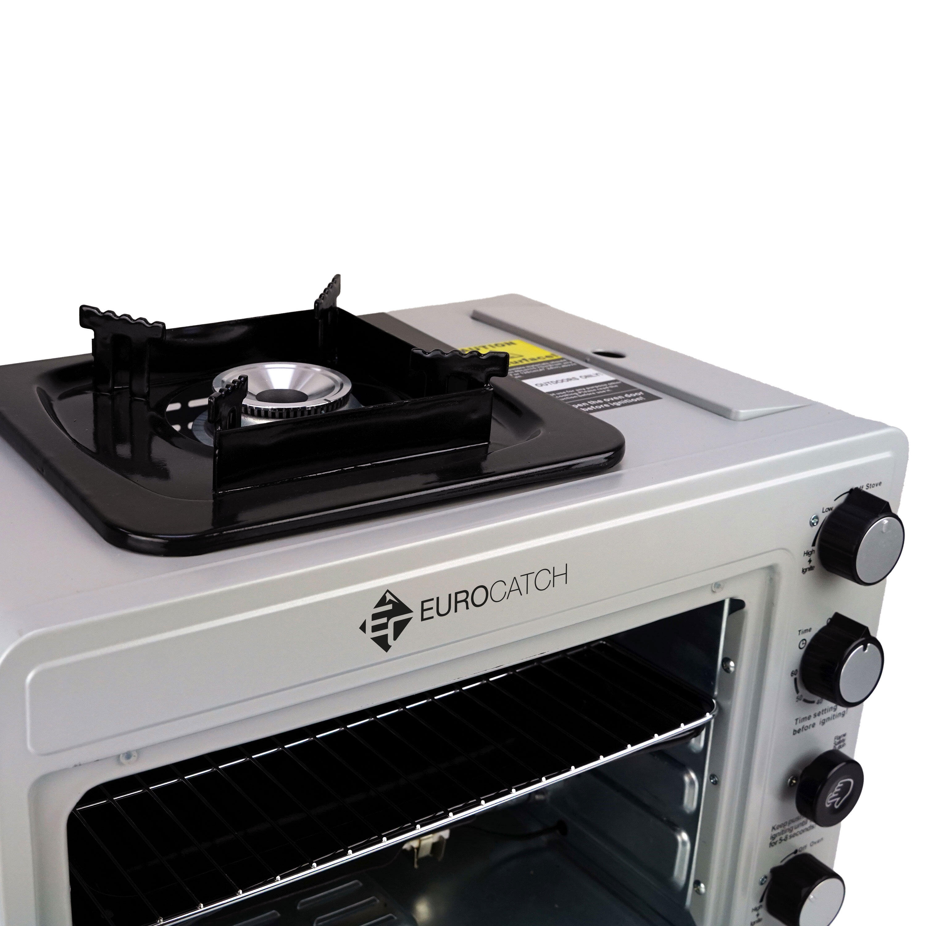 Hornillo de camping - butano y propano 2100W - incl. 16 cartuchos 6/7