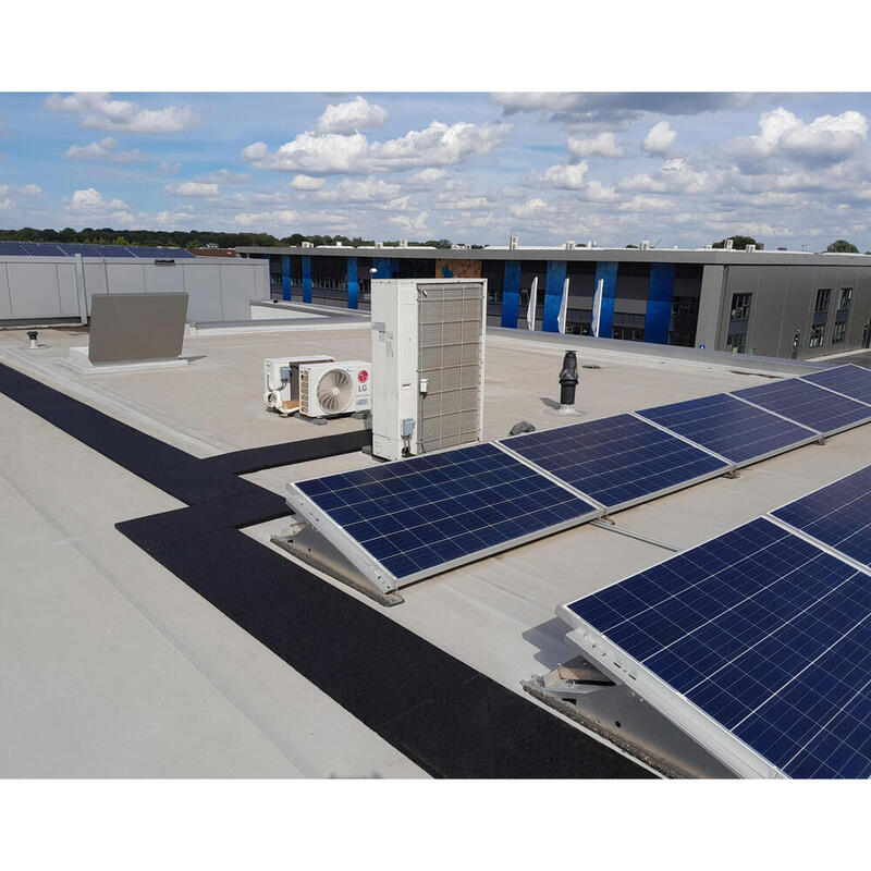 Pasarelă din țigle de cauciuc pentru acoperiș plat - 50 x 100 cm - grosime 30 mm