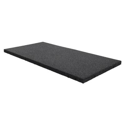 Rubber tegel looppad plat dak - 50 x 100 cm - 30 mm dik
