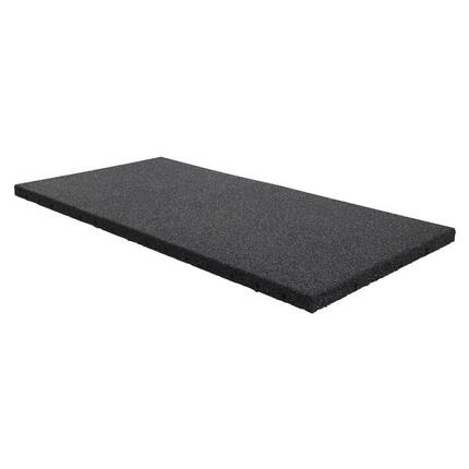 Rubber tegel looppad plat dak - 50 x 100 cm - 30 mm dik