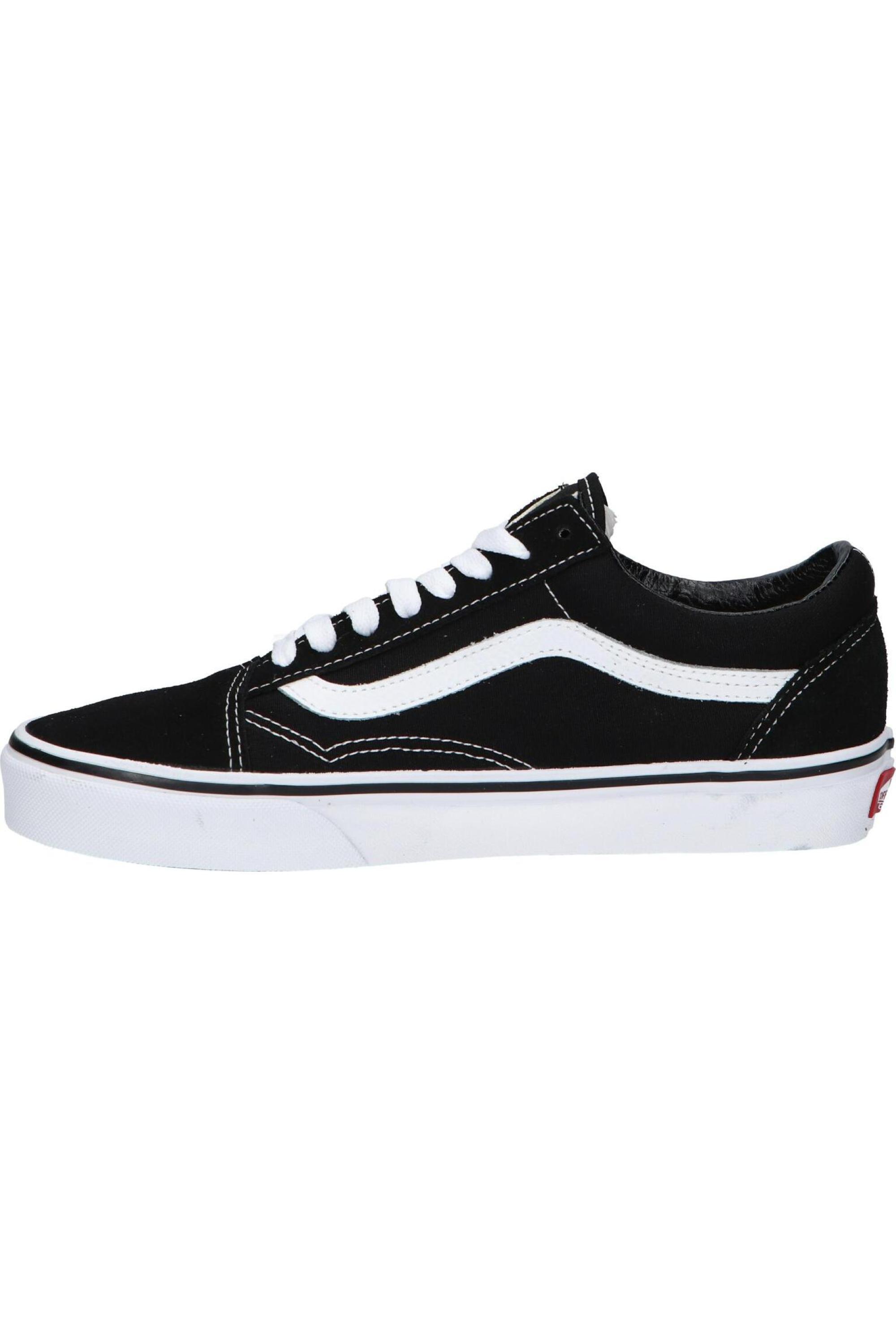 Chaussures Vans Old Skool Low noir unisex 4/7