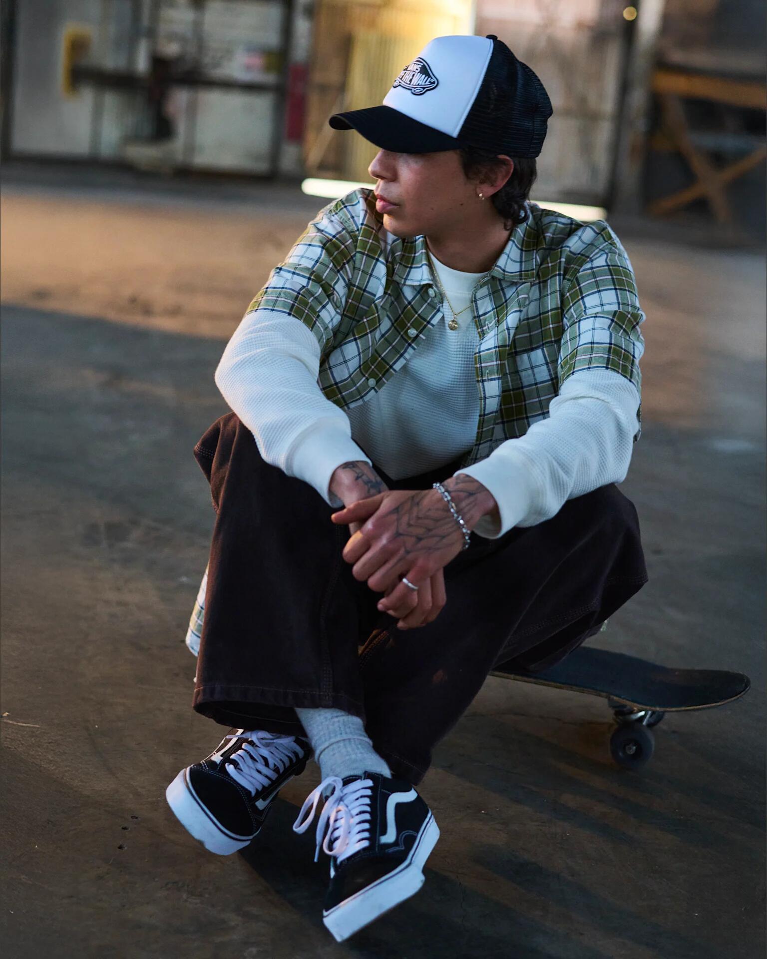 Chaussures Vans Old Skool Low noir unisex 6/7