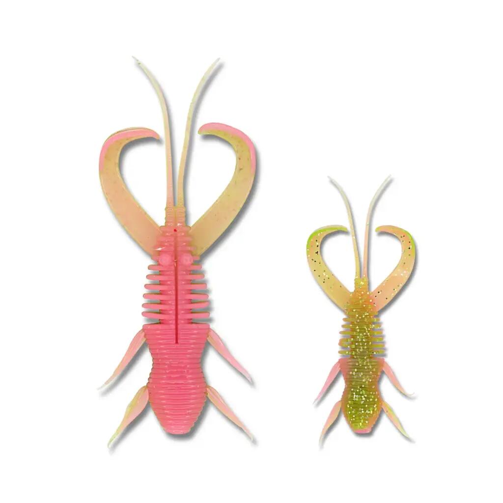 HELLGRÜN / fluoreszierendes kaugummirosa