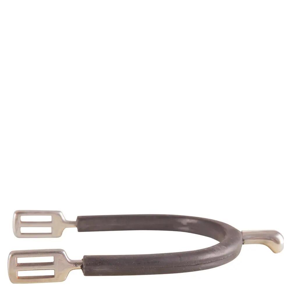 horse spurs with rubber protectors BR Equitation Boud Rond