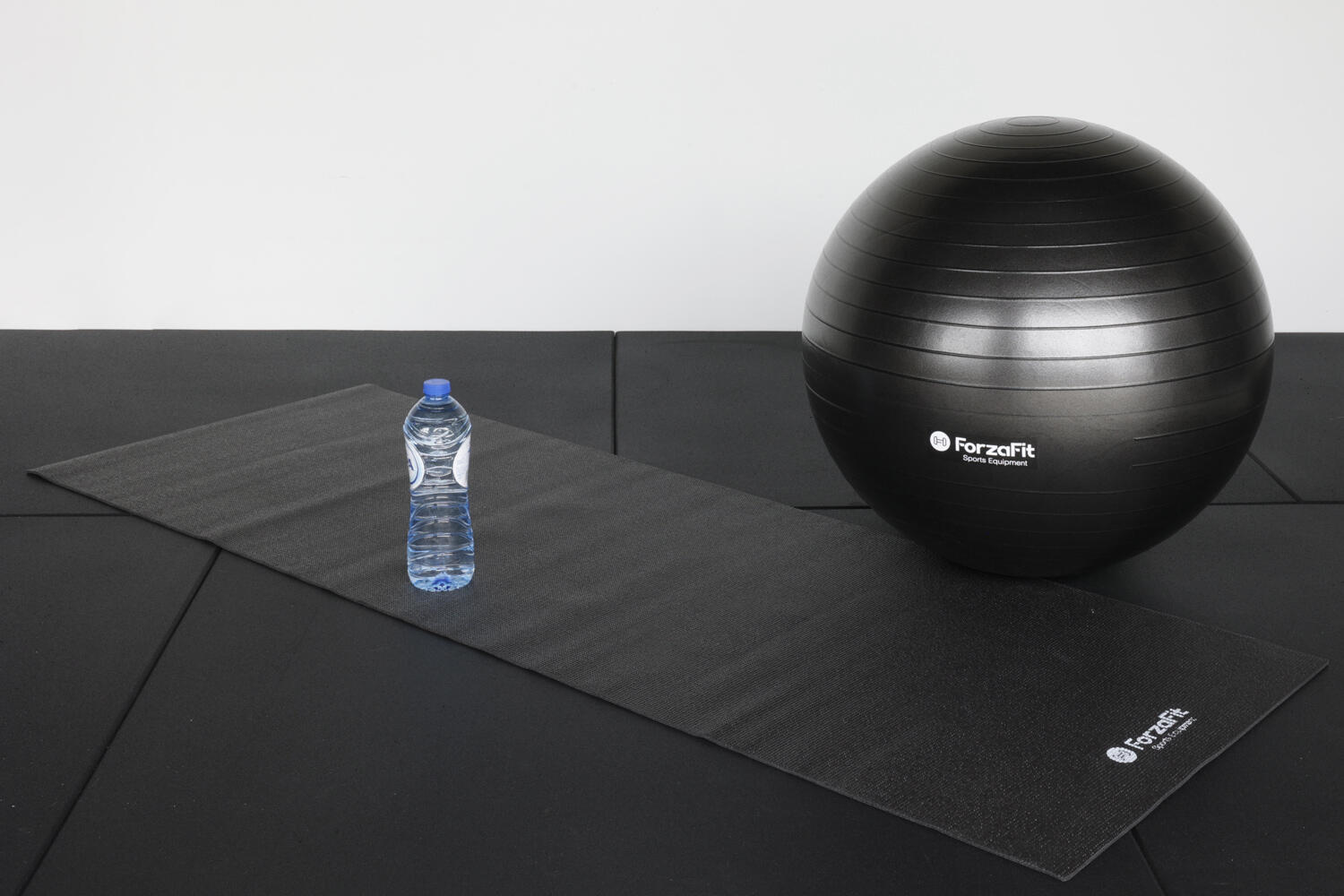 Tapis de yoga - Tapis de fitness - Noir - épaisseur 4 mm 173 x 61 cm 3/4