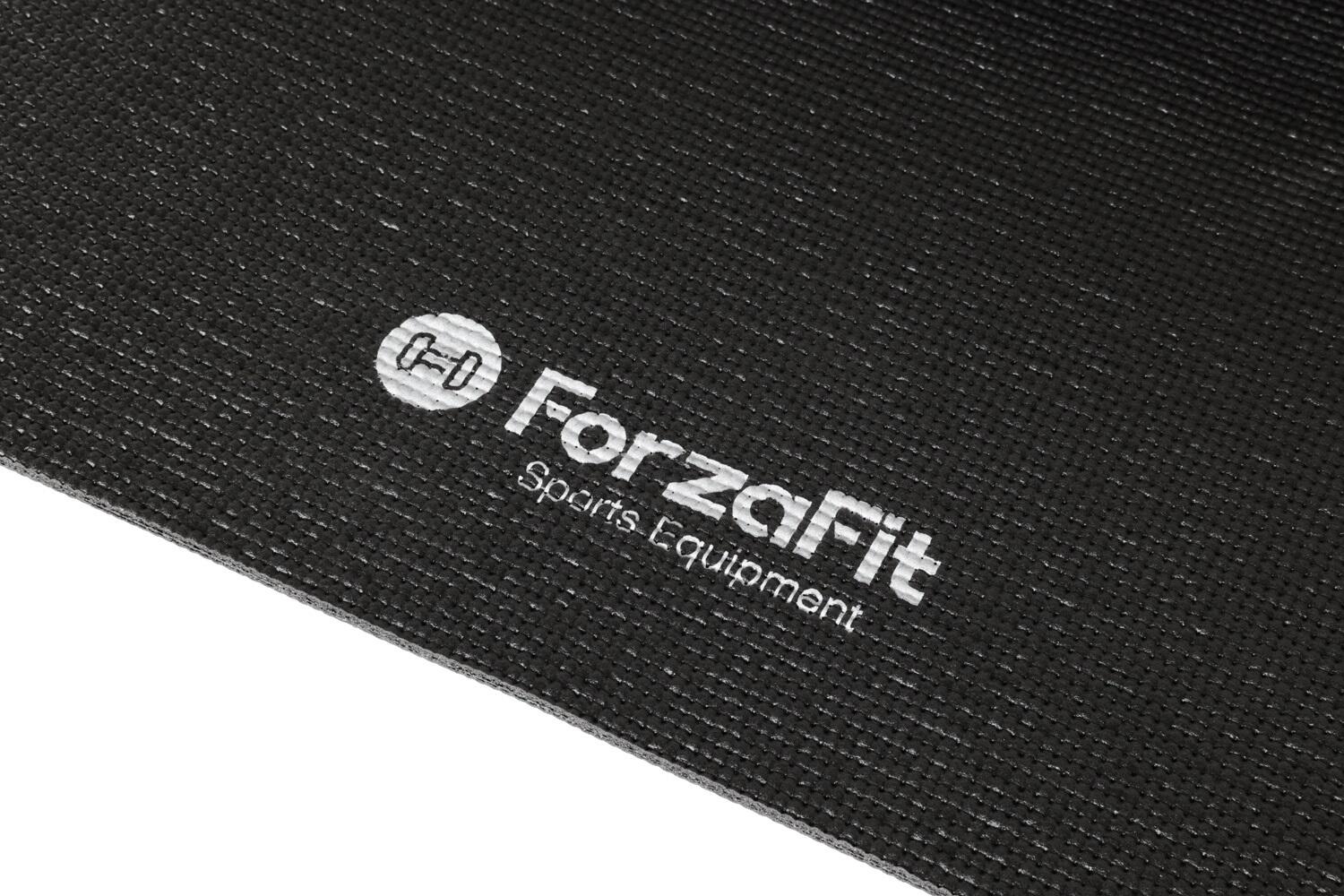 Tapis de yoga - Tapis de fitness - Noir - épaisseur 4 mm 173 x 61 cm 4/4