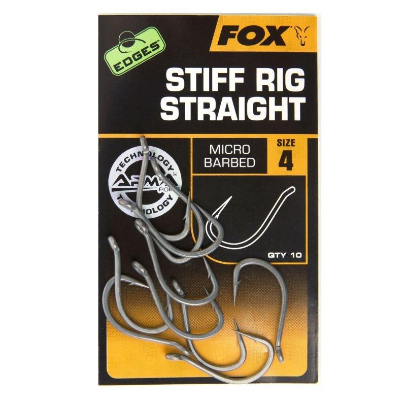Haken Fox Stiff Rig Straight Edges taille 6 4/4