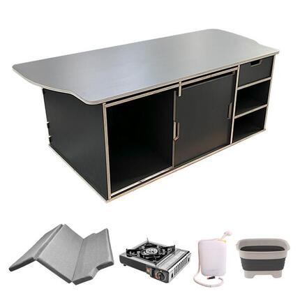 Kit Aménagement Van Amovible VW Multivan et California van sans meubles latéraux