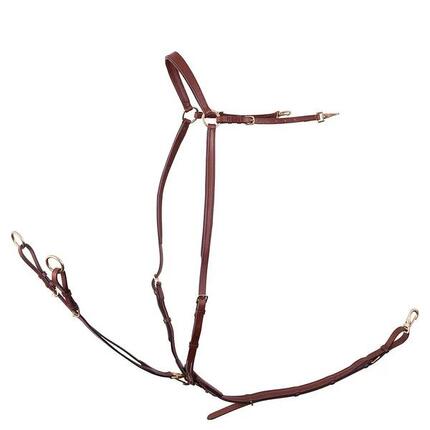 Collier de chasse pour cheval avec élastique BR Equitation Rayleigh