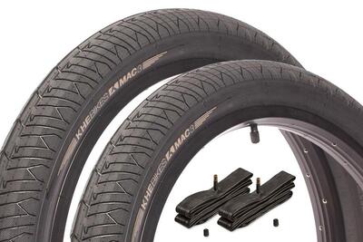 Bmx banden set khe mac3 20 inch x 2,40 inch + binnenband av