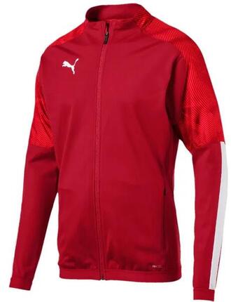 Sweat d'entraînement Puma Cup zippé homme rouge