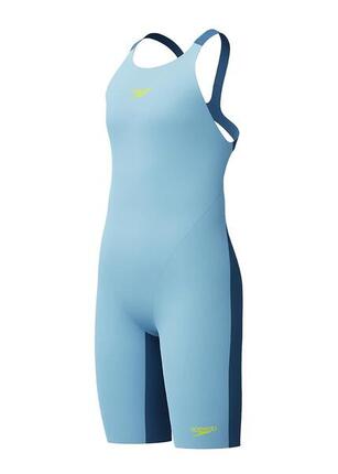 Speedo Fastskin Junior Endurance+ Max Openback Kneeskin - Sugar Blue, 7-8 años