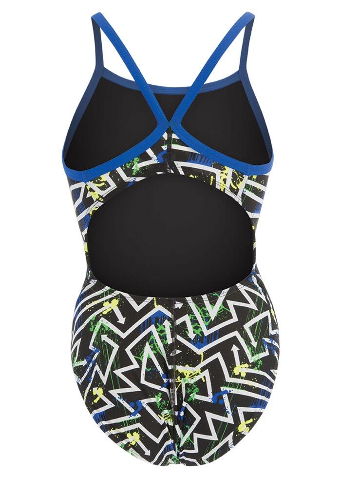 Costume Dolfin Girls Winners Quest V-2 Back taglia UK 26 / EU 36 2/3