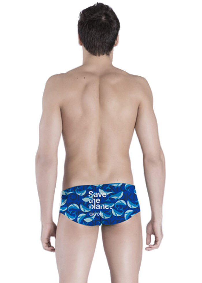 Bañador hombre Akron Save The Whale azul UK 28 / EU 38 2/4