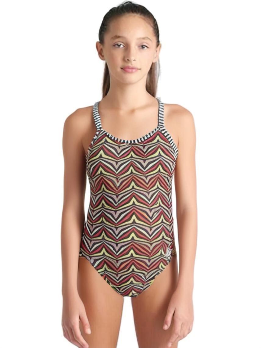 Dolfin Girls Zulu String Back costume bambina UK26 5/5