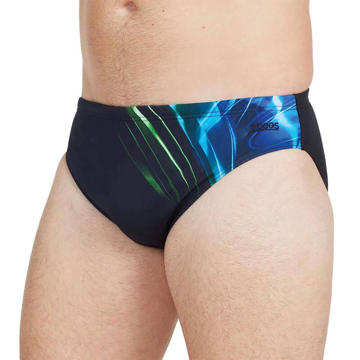 Zoggs Calzoncillos de carrera Ocean Swirl 5/6