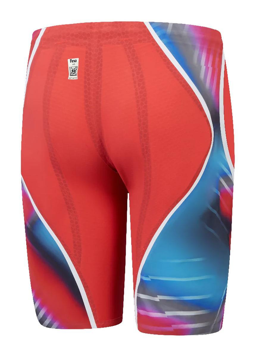 Speedo Fastskin LZR Pure Intent 2.0 Jammer Vita Alta - Rosso/Blu/Bianco UK 22 5/5
